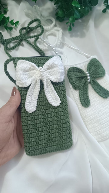 2 color combined Mobile pouches