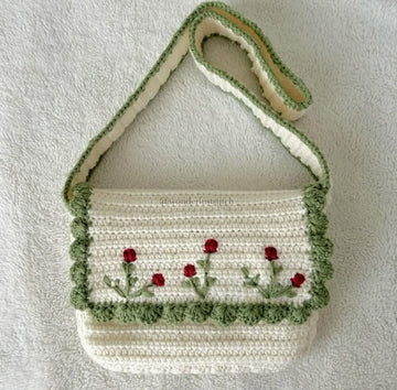 Skin Bag in flower designing