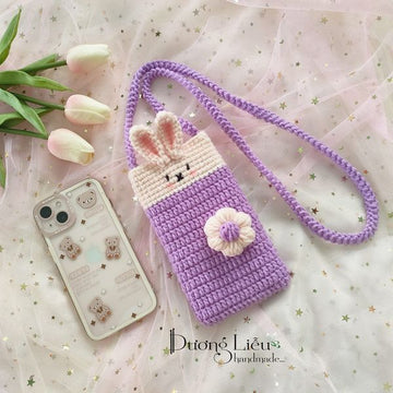 Purple Mobile Pouch