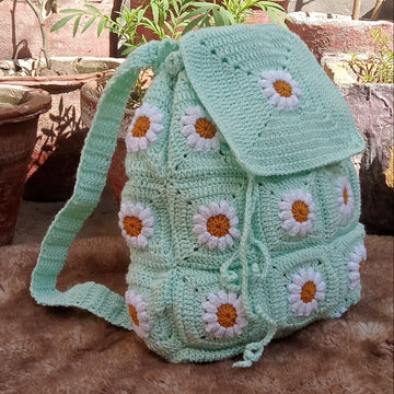 Clg & Uni Bag -- Beautiful Crochet bag
