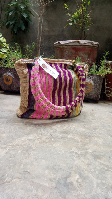 Crochet Multi Color Bad