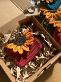 Crochet baby bag