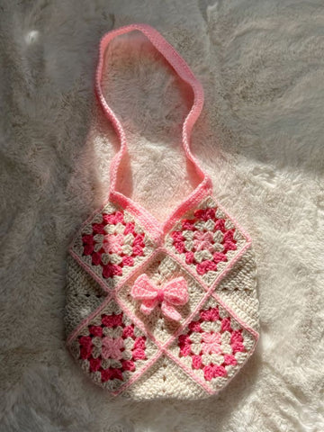 Crochet Bow Bag