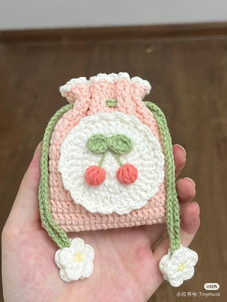 Ear buds Case in crochet