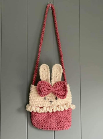 Crochet Bunny bag for kids