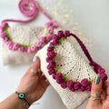 Crochet Cross Body Small Purse