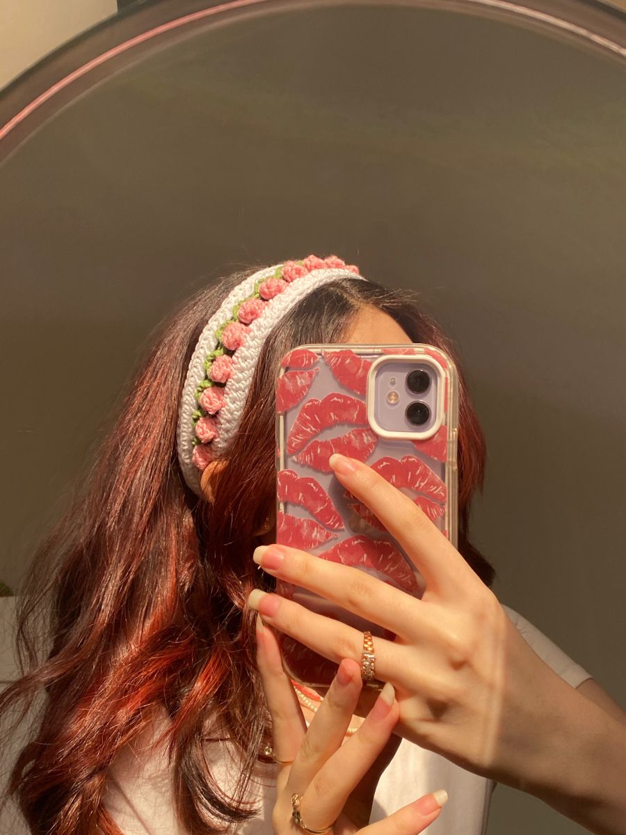 Crochet Hairband in beautiful color coombo