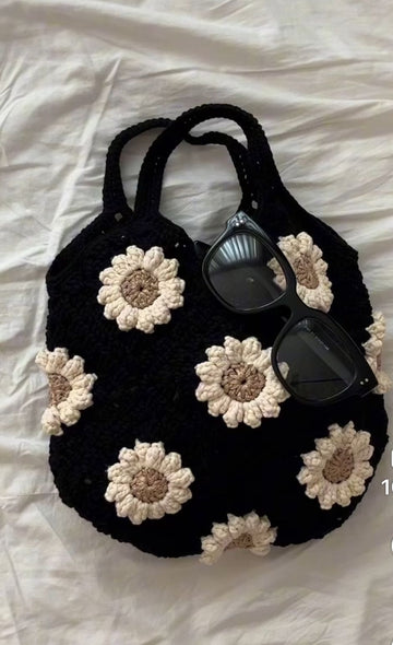 Crochet black beauty
