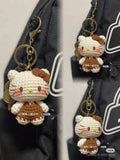 Crochet cat Keychain