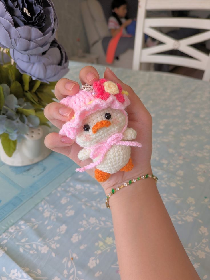 Crochet Beautiful Keychain