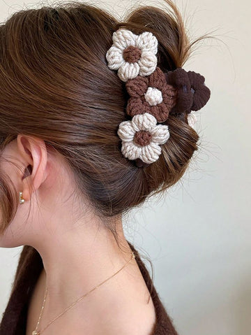 Crochet haircatcher