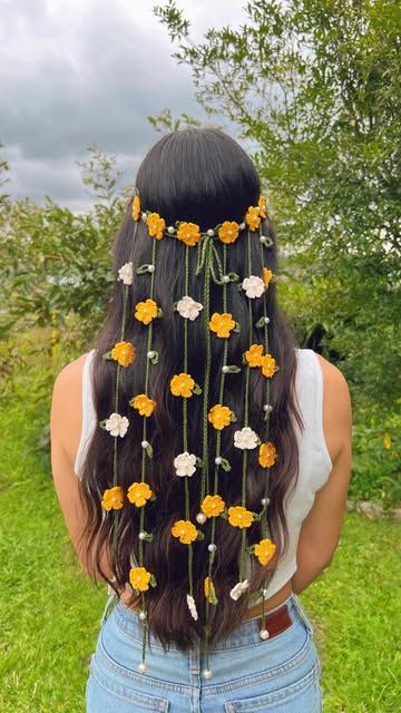 Flower handmade crown