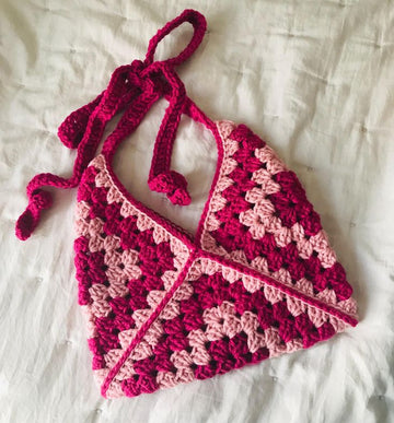 Beautiful Granny small crochet bag