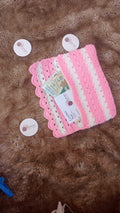 Crochet pouch